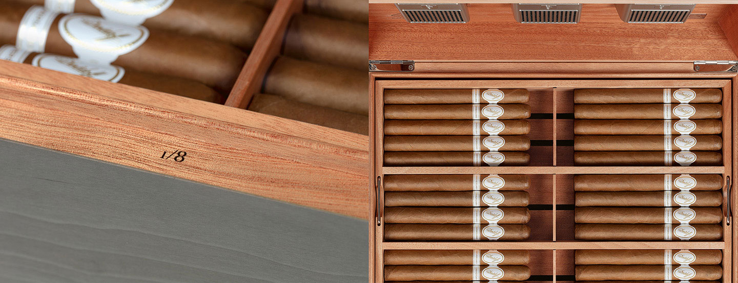 The Davidoff Masterpiece Series I Humidor is limited to eight world wide and comes with Davidoff toro cigars