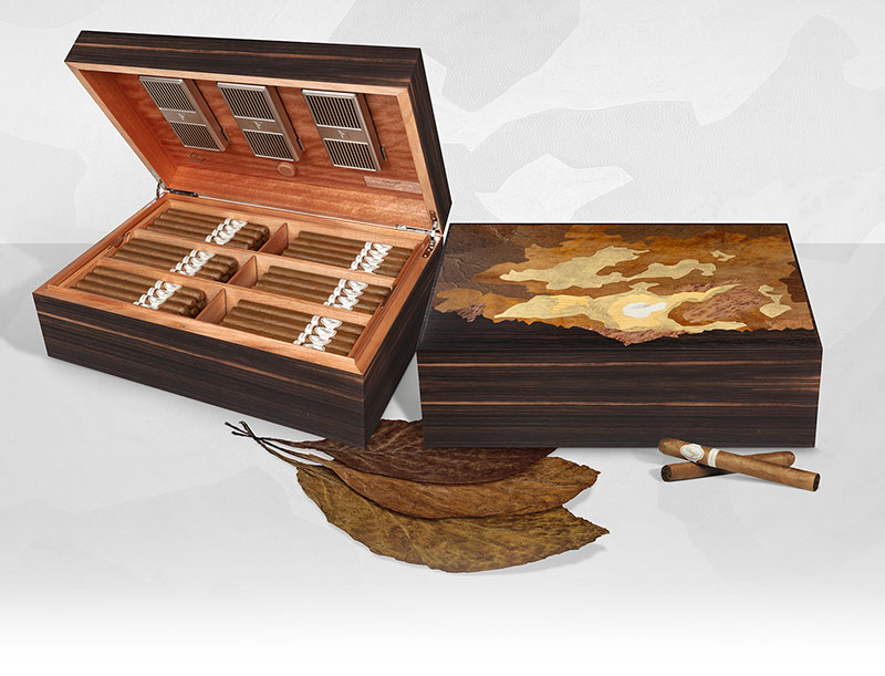 The availability of the Davidoff Masterpiece Series II Humidor with toro cigars