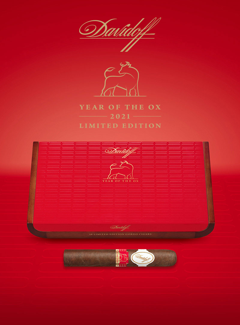 Davidoff Cigars The Year of the Ox  Collection 2021 Limited Edition