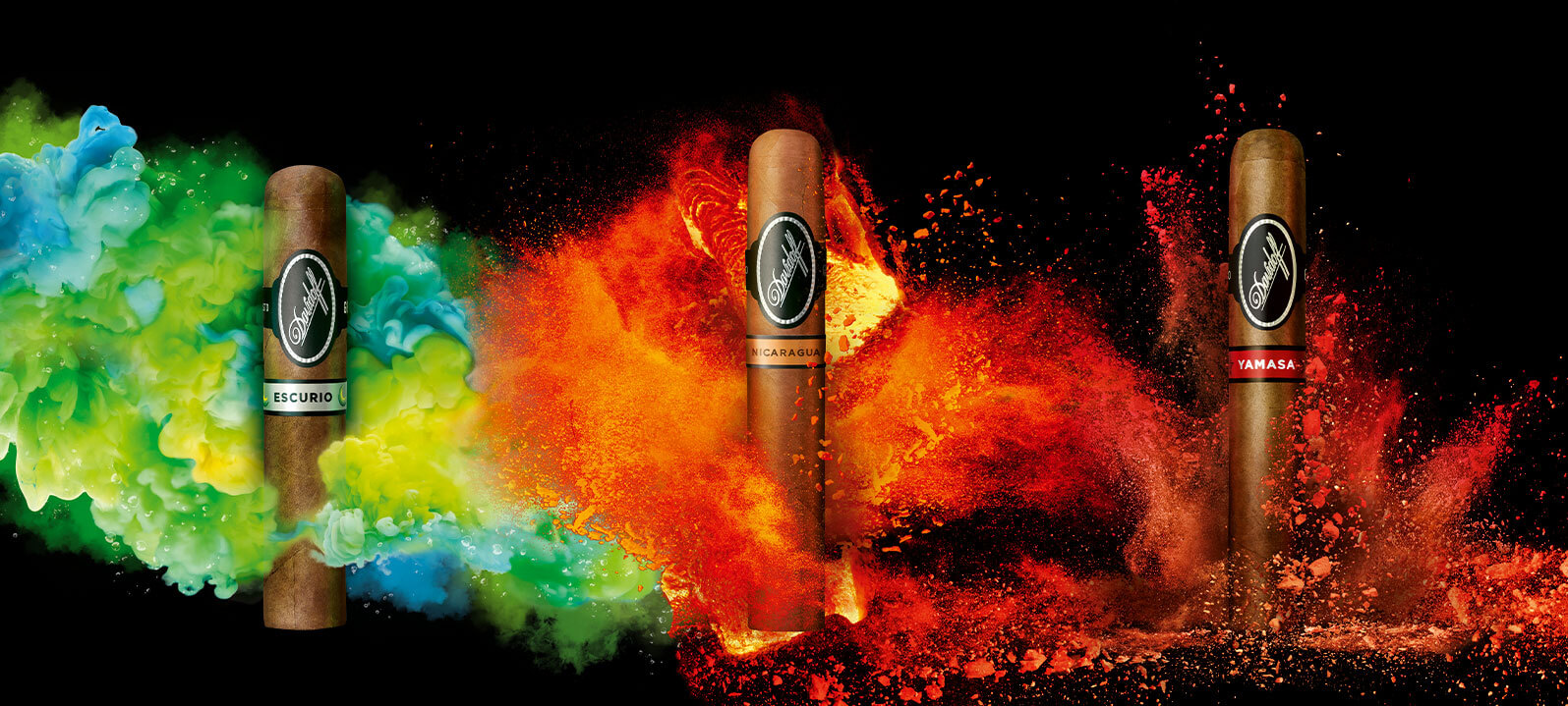 Discover Davidoff Black Band Collection Cigars - Escurio, Nicaragua and Yamasa
