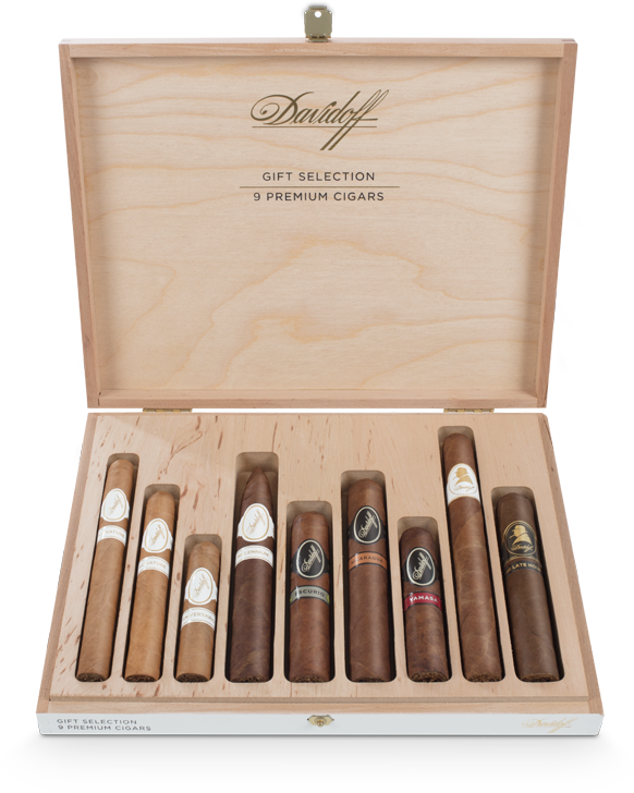 Davidoff Gift Selection 9 Meistverkaufte Zigarren